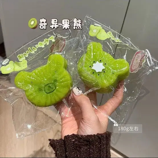 [BUNJANG] Pompushop Kiwi Rilakkuma Squishy / 샤오홍슈 폼푸샵 키위쿠마