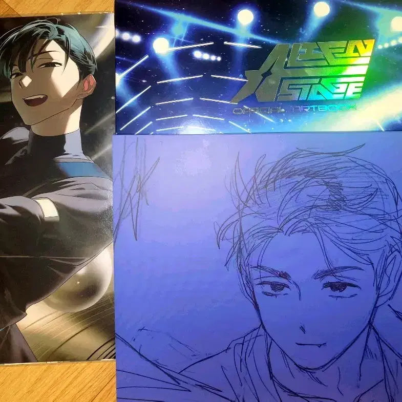 [BUNJANG] Alien Stage Artbook First Edition Bundle Set / 에일리언 스테이지 아트북, 초판 특전 일괄 판매