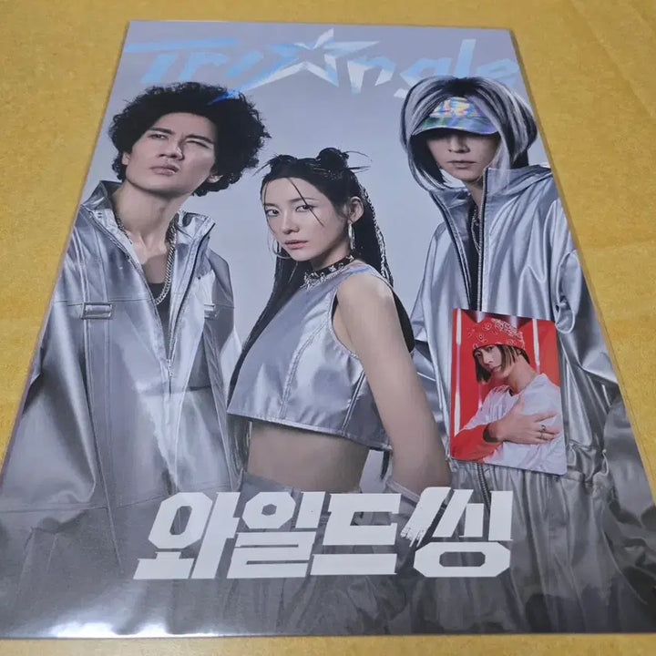 [BUNJANG] Wild Thing Sunggon Poster + 4 Photocards Set / 와일드 씽 2주차 + 3주차 최성곤 포스터 + 포토카드 4종세트