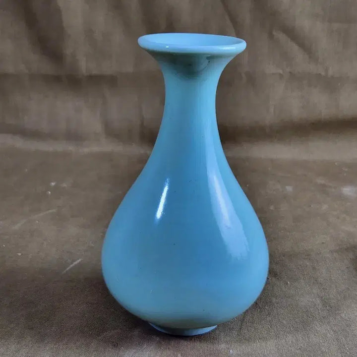 [BUNJANG] Small Green-Tinged Bottle Vase / 은근한 녹색빛깔 작은 주병