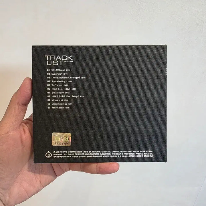 [BUNJANG] Taeyang 1st Album SOLAR Signed Edition / 태양 1집 싸인반 SOLAR 일반반