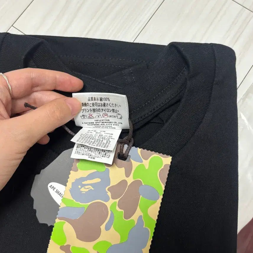 [BUNJANG] BAPE Half Sleeve T-Shirt L / 새상품) 베이프 반팔티 L