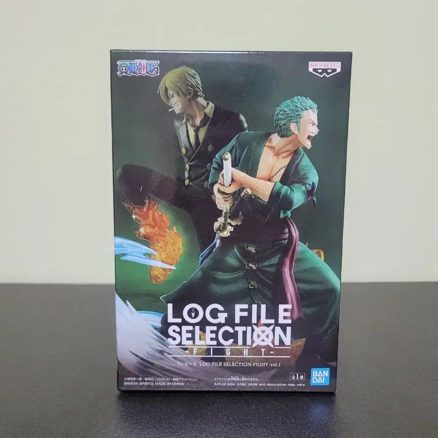 [BUNJANG] One Piece Log File Selection Zoro Figure (Sealed) / (미개봉) 원피스 로그파일 셀렉션 조로 피규어