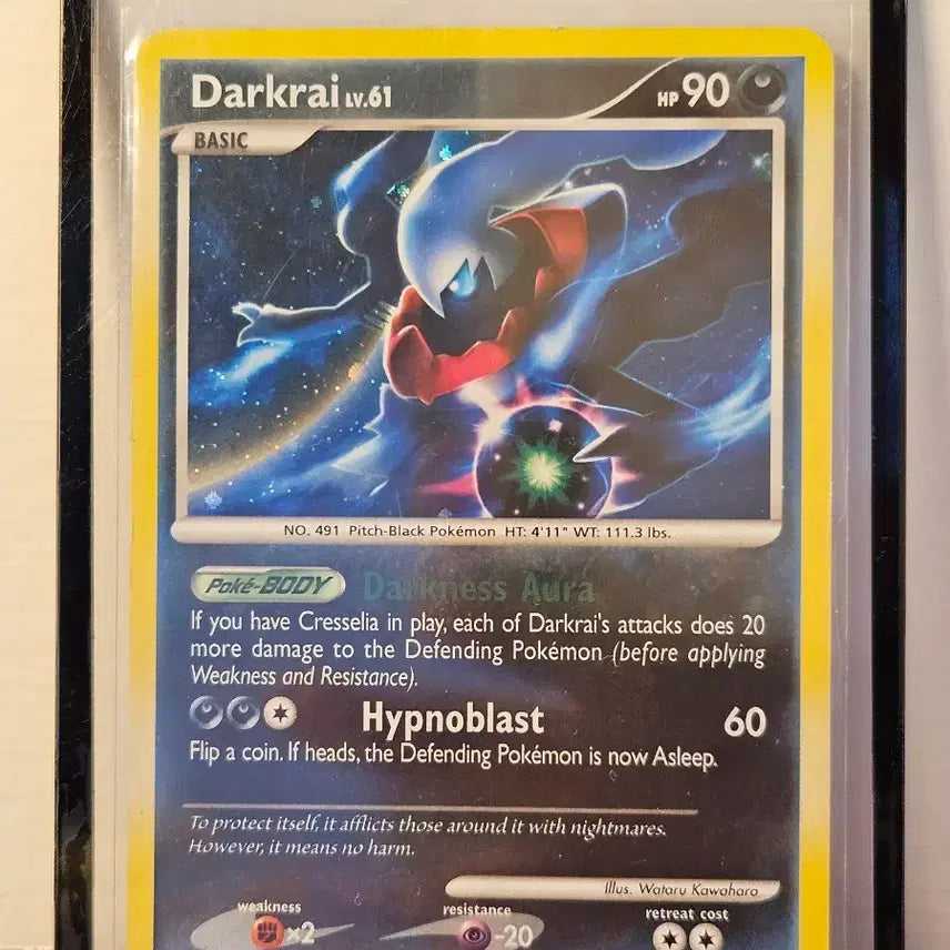 [BUNJANG] 2009 Darkrai Lv.61 Promo North American Edition / 포켓몬 2009 북미판 다크라이 프로모