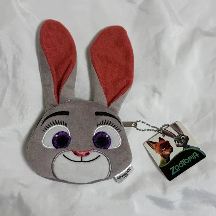 [BUNJANG] Disney Zootopia Judy Hopps Coin Pouch / (새상품) 주토피아 주디 홉스 얼굴 동전지갑 파우치