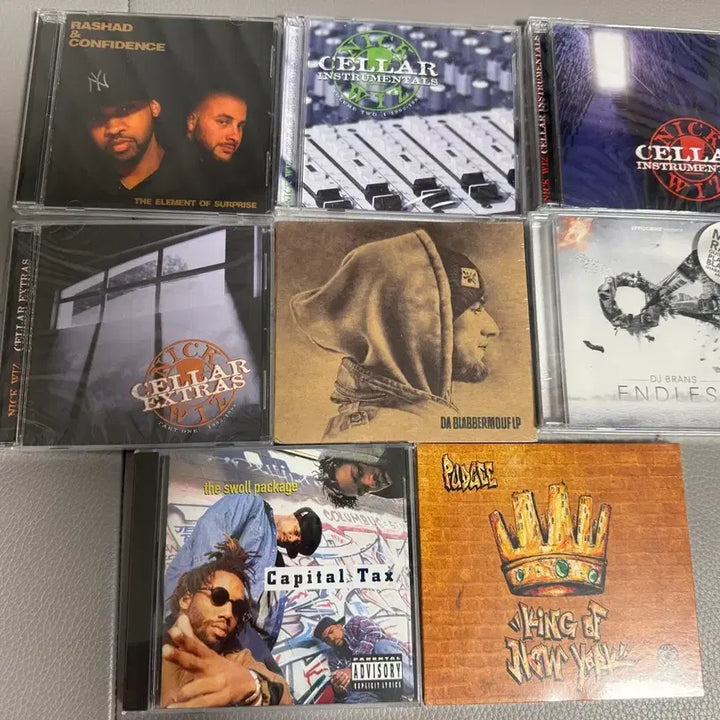 [BUNJANG] Various Artists Rare Hip-Hop Albums Bundle Set / 외힙 레어 앨범 판매해봅니다.