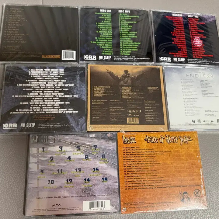 [BUNJANG] Various Artists Rare Hip-Hop Albums Bundle Set / 외힙 레어 앨범 판매해봅니다.