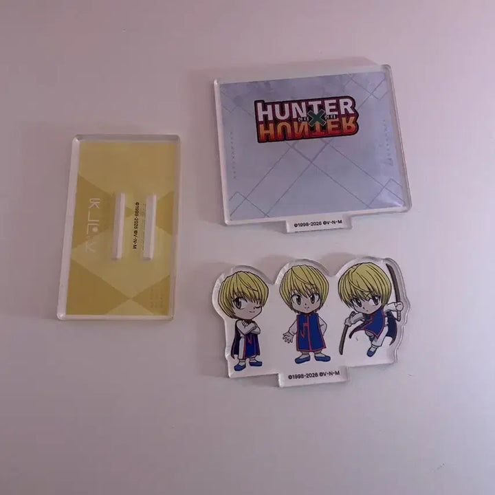 [BUNJANG] Hunter x Hunter Kurapika Collaboration Cafe Acrylic Stand / (한정판) 헌터x헌터 크라피카 콜라보 카페 아크릴