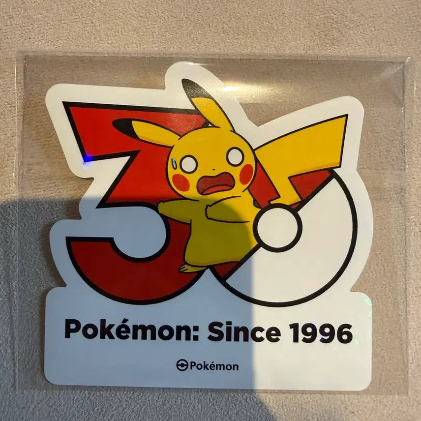 [BUNJANG] Pokemon 30th Anniversary Sticker Bundle - Pikachu &amp; More (37pcs) / 포켓몬스터 30주년 스티커 - 피카츄 외 랜덤 37장 일괄