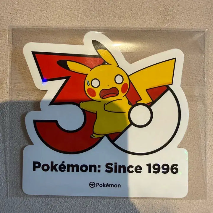 [BUNJANG] Pokemon 30th Anniversary Sticker Bundle - Pikachu &amp; More (37pcs) / 포켓몬스터 30주년 스티커 - 피카츄 외 랜덤 37장 일괄