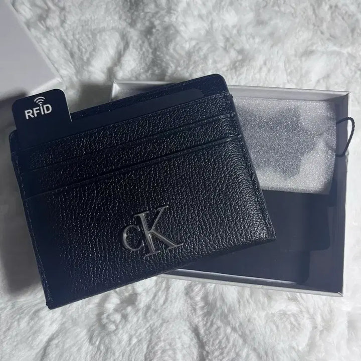[BUNJANG] Calvin Klein Card Holder Black / 캘빈클라인 카드지갑 블랙