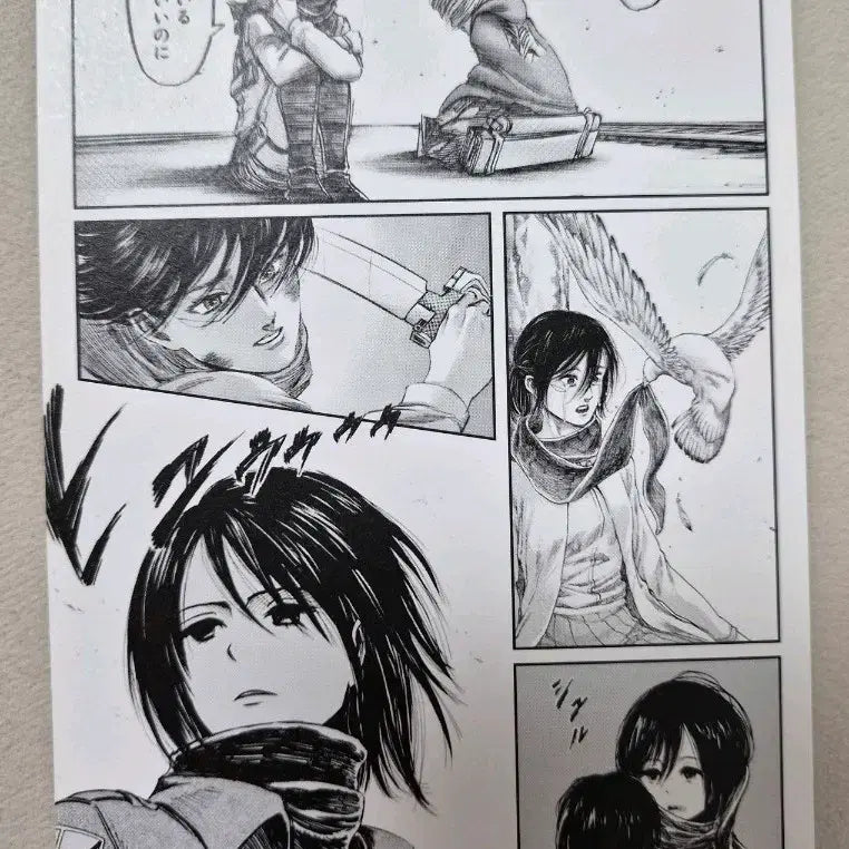 [BUNJANG] Attack on Titan The Final Exhibition Final Special Edition Mikasa Postcard / 진격의거인전 FINAL 특전 엽서 미카사