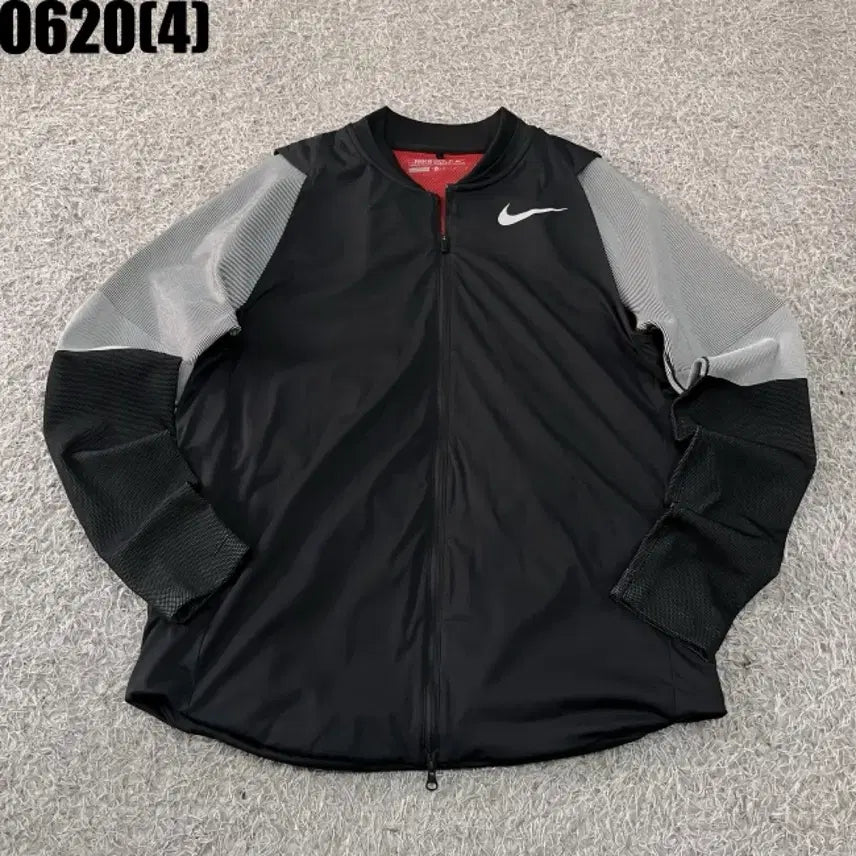 [BUNJANG] Nike Golf Black Grey Full Zip Track Jacket / [M] 나이키 골프 | 블랙 그레이 집업 트랙탑 져지 (빈티지 0620)