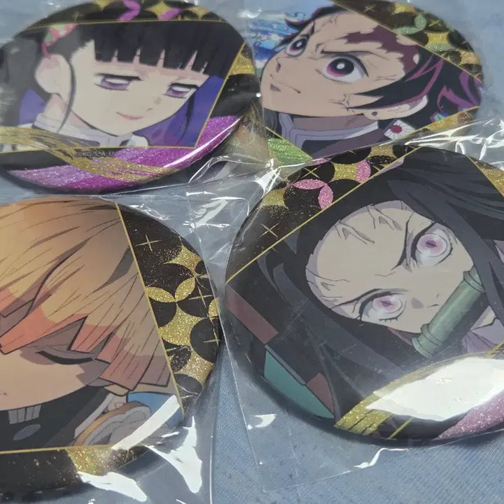 [BUNJANG] Demon Slayer: Kimetsu no Yaiba Can Badge Bundle Set / 귀멸의 칼날 카나오 젠이츠 탄지로 네즈코 캔뱃지 일괄