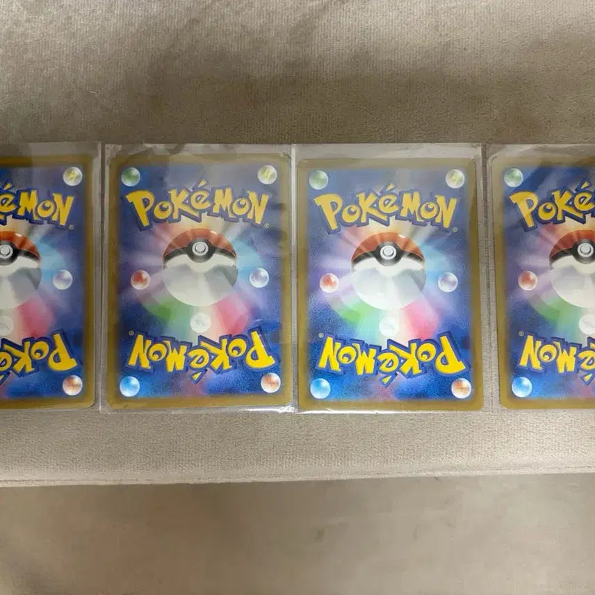 [BUNJANG] Pokemon Japanese 3 Card Set / 포켓몬 MA 4종 (일판)