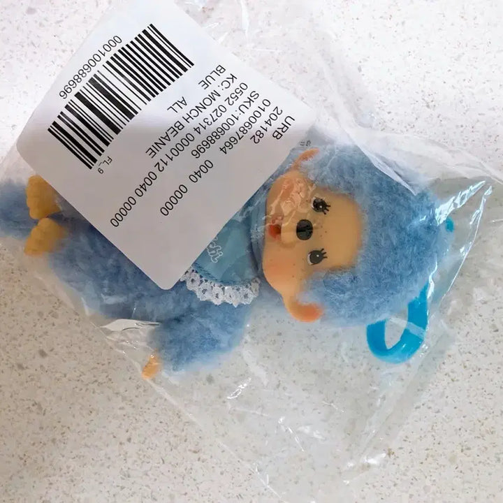 [BUNJANG] Monchhichi Blue European &amp; American &