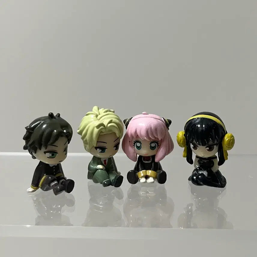 [BUNJANG] Spy x Family Bath Bomb Figure Set (4 Types) / 스파이 패밀리 배스밤 피규어 4종 세트