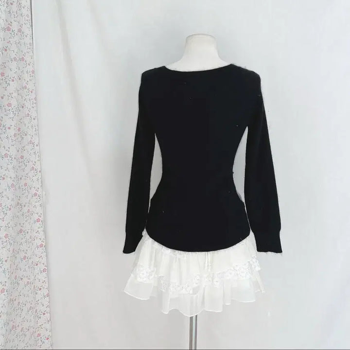 [BUNJANG] Mood Bridge Vintage Argyle Angora V-Neck Sweater / 무드브릿지 빈티지 아가일 앙고라 브이넥 로걀탑 니트 엑시즈팜 세실맥비