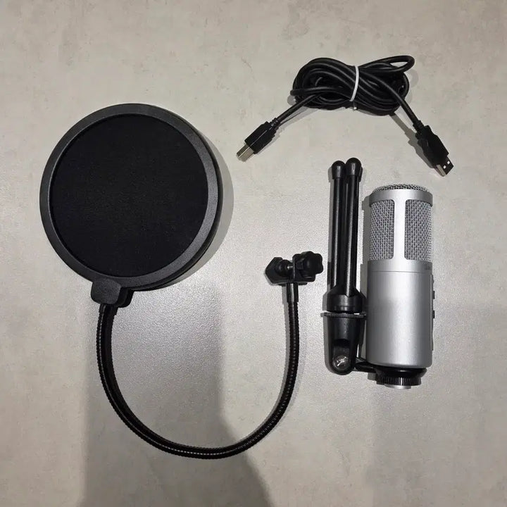 [BUNJANG] Audio-Technica ATR2500-USB Microphone + Pop Filter / 오디오테크니카 ATR2500-USB 마이크 + 팝필터