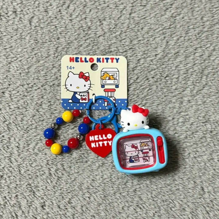 [BUNJANG] Hello Kitty TV Gimmick Strap Keychain Sanrio Gacha Figure / 헬로키티 티비 TV 기믹 스트랩 키링 산리오 가챠 피규어