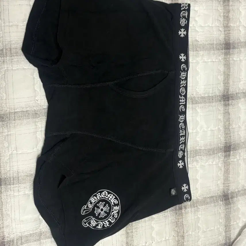 [BUNJANG] Chrome Hearts Boxer Briefs Black &amp; White (Unworn) / 크롬하츠 복서 브리프 블랙&amp;화이트 팬티 미착용