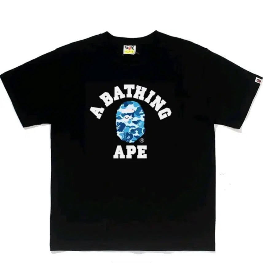 [SOLD OUT] 베이프 ABC 카모 컬리지 티셔츠