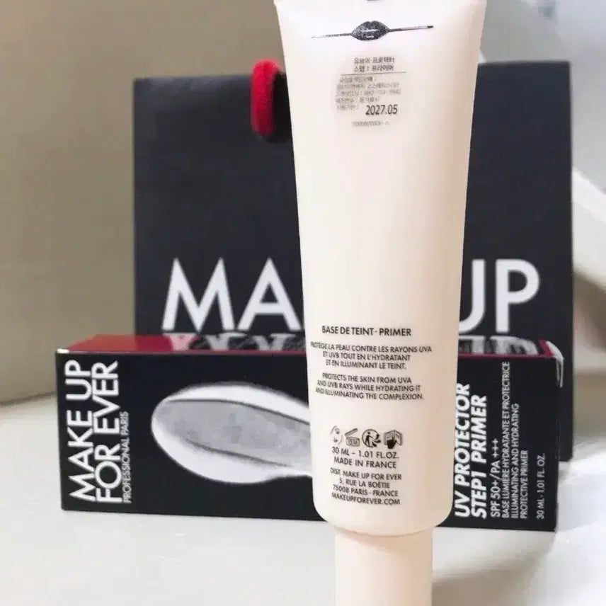 [BUNJANG] Make Up For Ever Step 1 UV Protector Primer SPF 50+/PA+++ 30ml / 메이크업포에버 UV 프로텍터 스텝1 프라이머 30ml (자외선 차단)