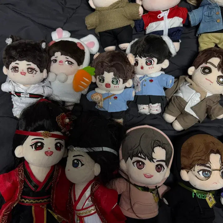 [BUNJANG] Wang Xiao Idol Dolls Bundle Set / 인형 솜인형 왕샤오 굿즈