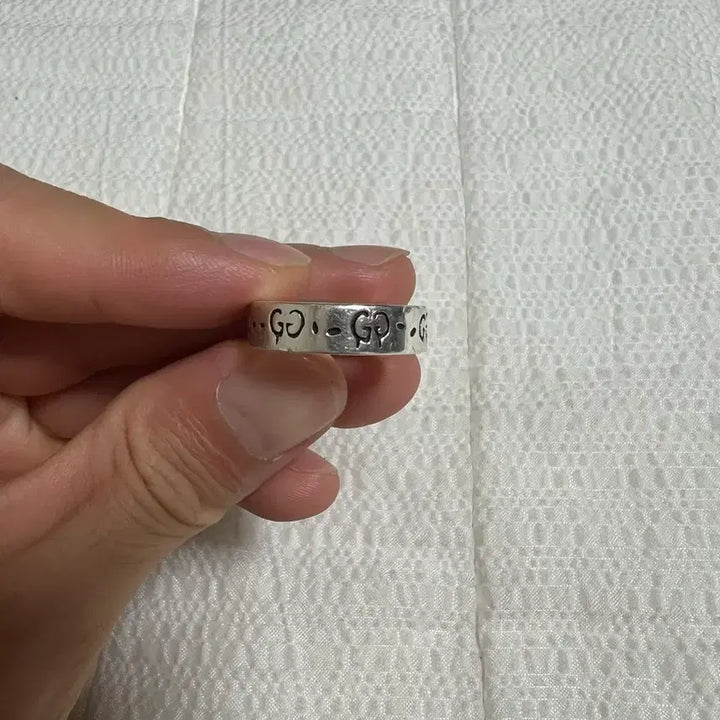 [BUNJANG] Gucci Ghost Ring Silver Size 19 / 구찌 고스트링 실버 19호