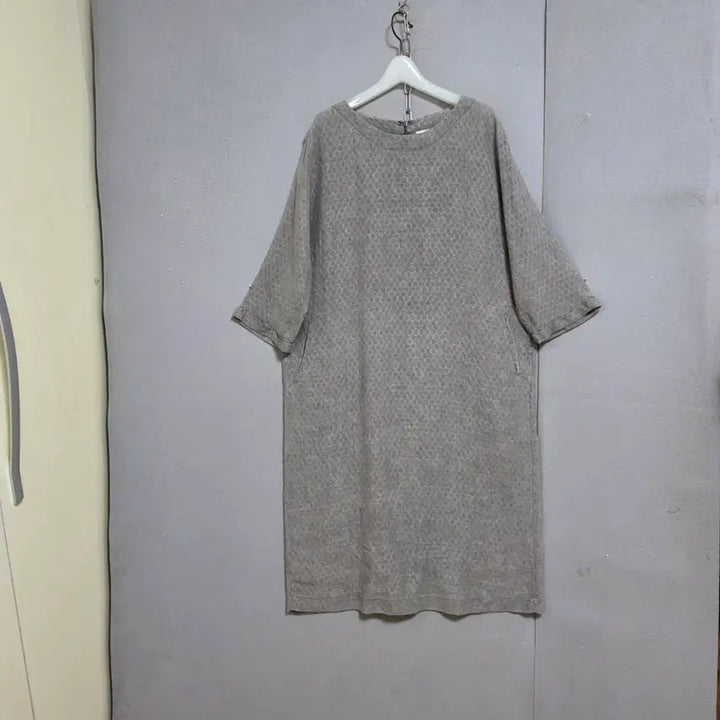 [BUNJANG] Esae 8-Sleeve Linen Dress / 이새 8부소매 린넨 원피스 F  n6555