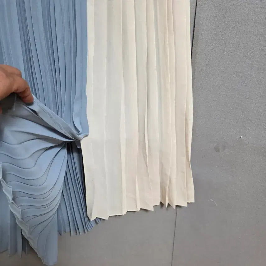 [BUNJANG] Elegant Flowy Machine Pleated Dress / 고급스런 살랑 기계주름 원피스 55  n6259