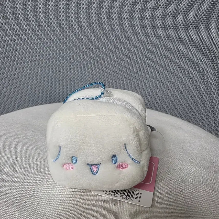 [BUNJANG] Sanrio Cinnamoroll Mini Square Pouch Keyring Doll 6cm (Authentic, New) / 정품_새상품)산리오 시나모롤 미니스퀘어 파우치 키링 인형 6cm