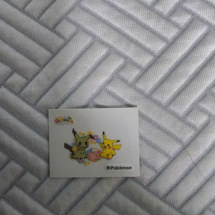 [BUNJANG] Pikachu &amp; Mimikyu Lovely Sticker / 피카츄,따라큐 러블리 띠부실