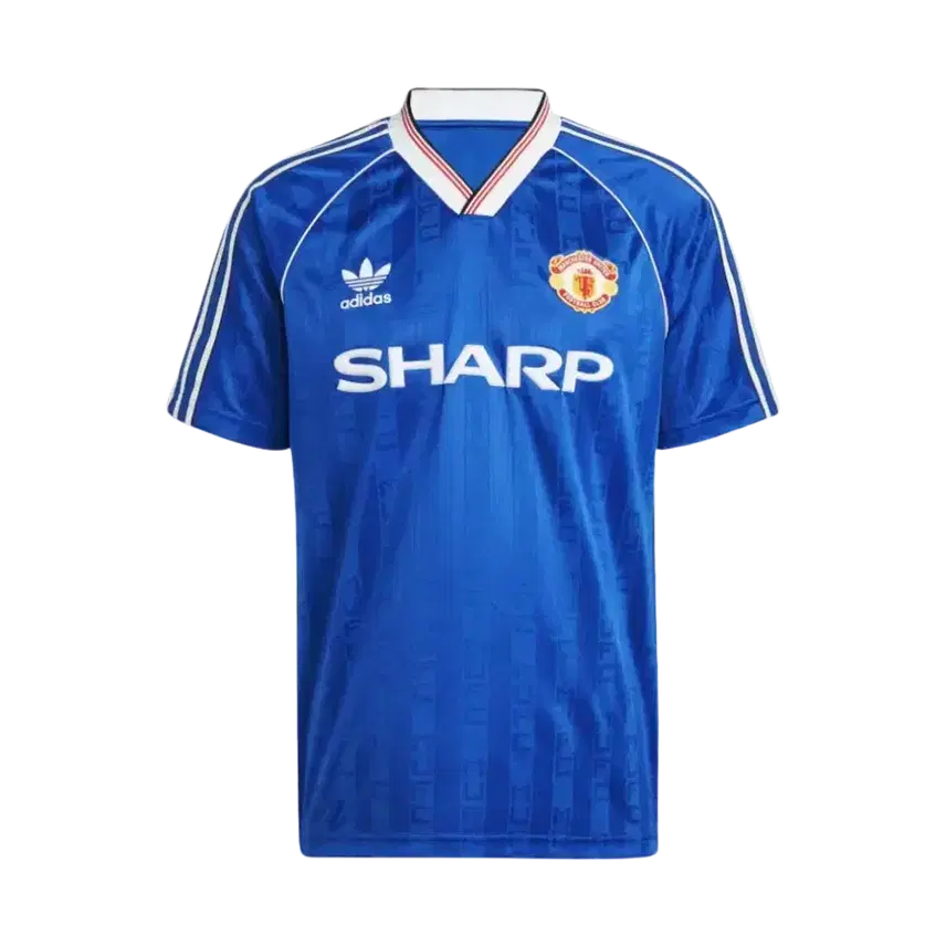 [BUNJANG] Adidas Manchester United 1988/90 Jersey Collegiate Royal / 아디다스 맨체스터 유나이티드 1988/90 저지 컬리지에이트 로얄