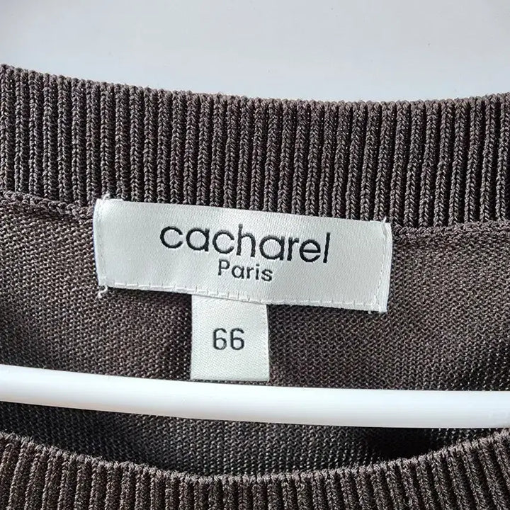 [BUNJANG] Cacharel Sleeveless Knit Brown Striped / (66) 까쉐렐 나시니트 1.5