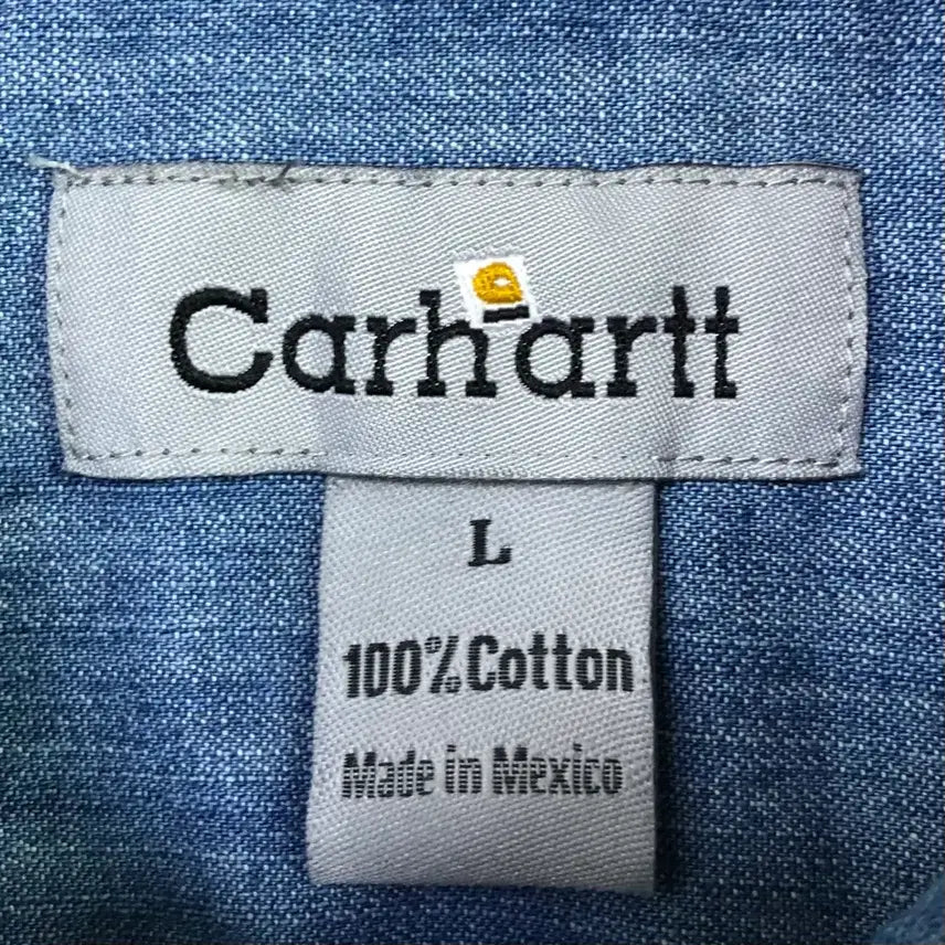 [BUNJANG] Carhartt Denim Shirt / L 칼하트 데님 셔츠