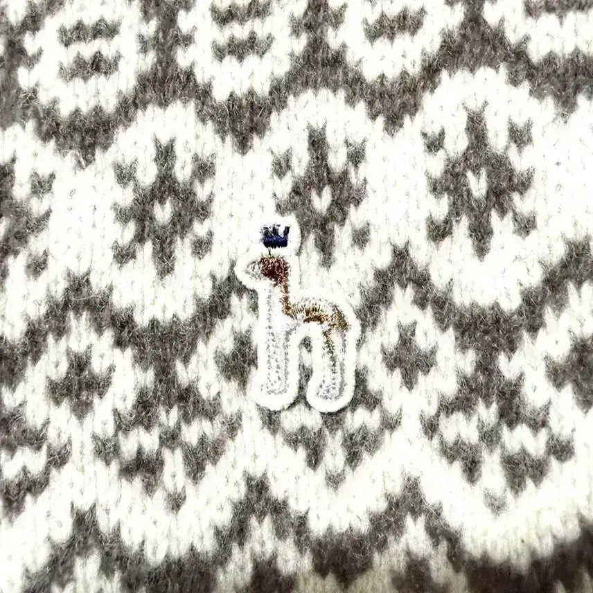 [BUNJANG] Hazzys Nordic Wool Knit Sweater / [XL,105]헤지스 노르딕 울 니트 스웨터 hazzys