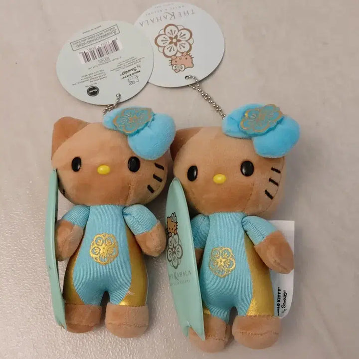 [BUNJANG] Kahala Hotel x Hello Kitty Surfer Keychain Bundle Set / 카할라 호텔 헬로키티 서퍼 키링 (2개일괄)