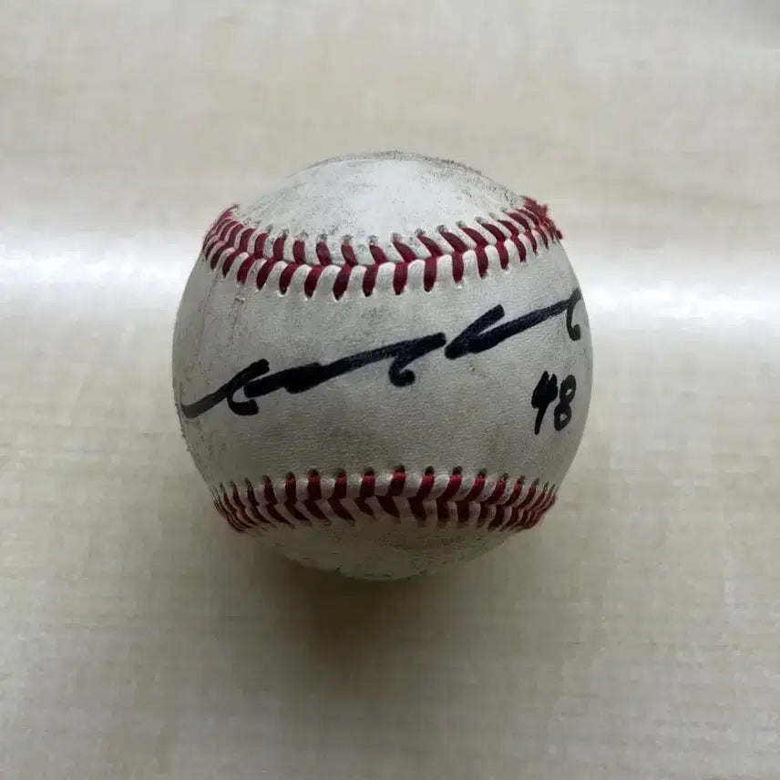 [BUNJANG] Ahn Young-myung Signed Baseball / 안영명 싸인볼