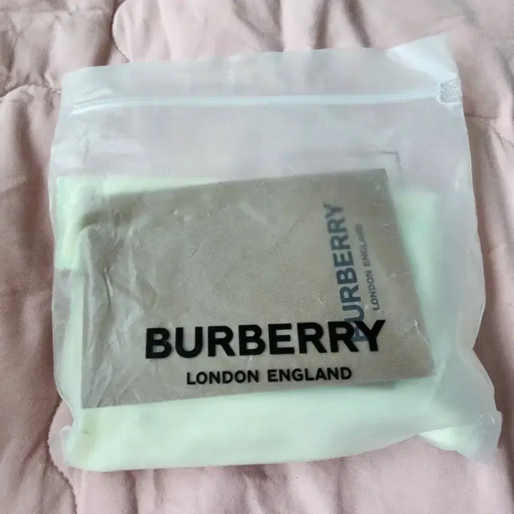 [BUNJANG] Burberry TB Monogram Card Holder Brown / 버버리 TB 모노그램 카드 홀더 브라운