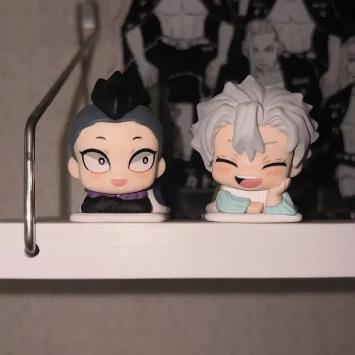 [BUNJANG] Demon Slayer Sanemi Genya Onemutan Gacha Figures Bundle Set / 귀멸의칼날 사네미 겐야 오네무탄 가챠 피규어 일괄 판매
