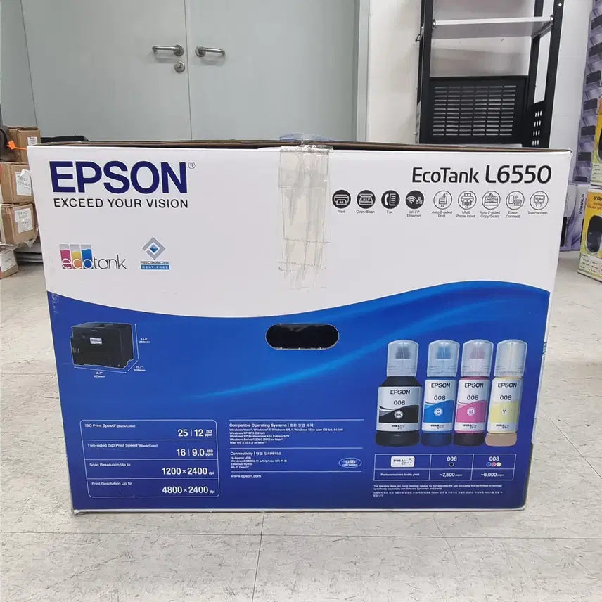 [BUNJANG] Epson EcoTank L6550 Ink Tank Multifunction Printer / (A급)엡손 EcoTank L6550 무한잉크 복합기 판매합니다.
