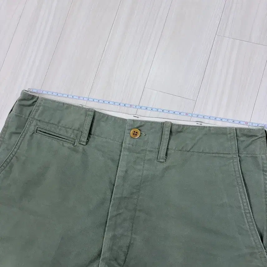 [BUNJANG] Bronson USMC Officer Pants Olive Size 34 / 브론슨 USMC 오피서 팬츠 올리브 34사이즈, 치노팬츠