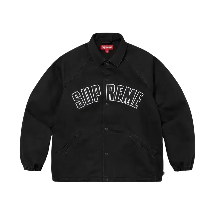 [BUNJANG] Supreme Arc Denim Coach Jacket Black / 슈프림 아크 데님 코치 자켓 블랙 - 24SS