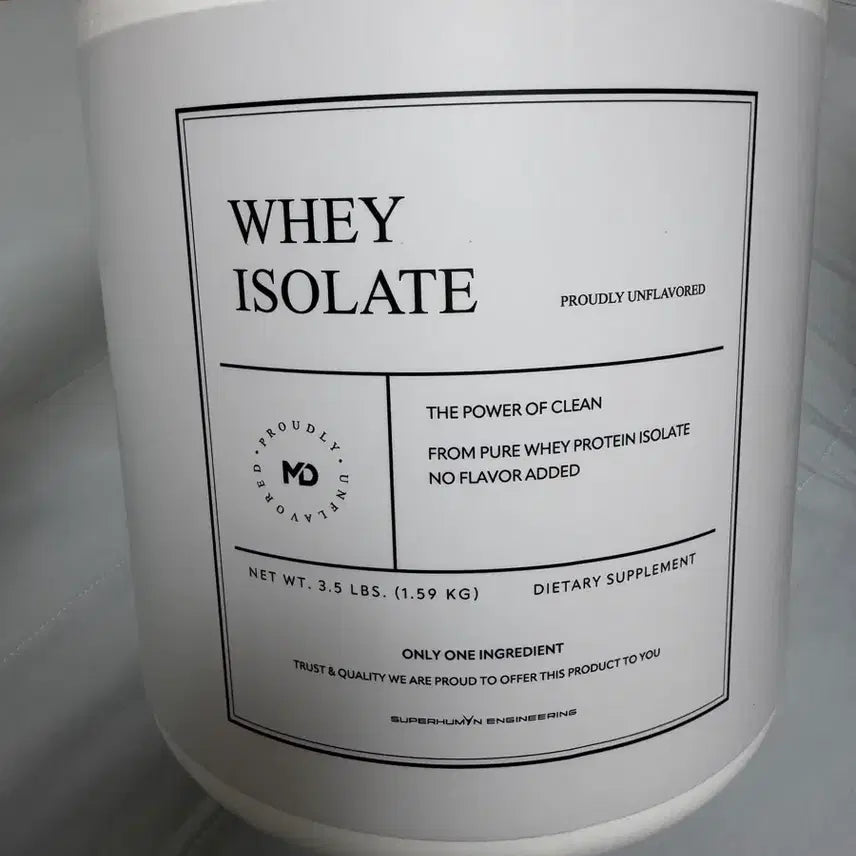 [BUNJANG] Monsterzym MD Whey Isolate Protein Powder / 몬스터짐 단백질 프로틴 MD 웨이 아이솔레이트