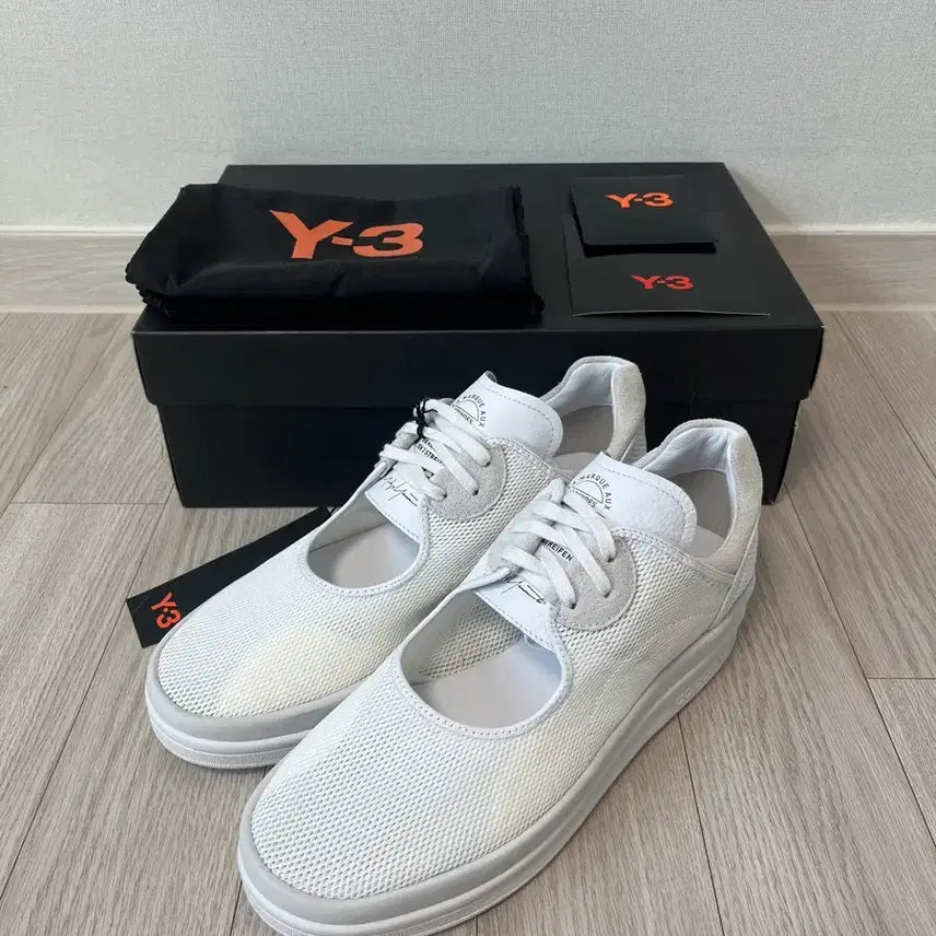 [BUNJANG] Y-3 Wedgestan Sneakers White / Y-3 / 웨지스탠 스니커즈 화이트 / 255