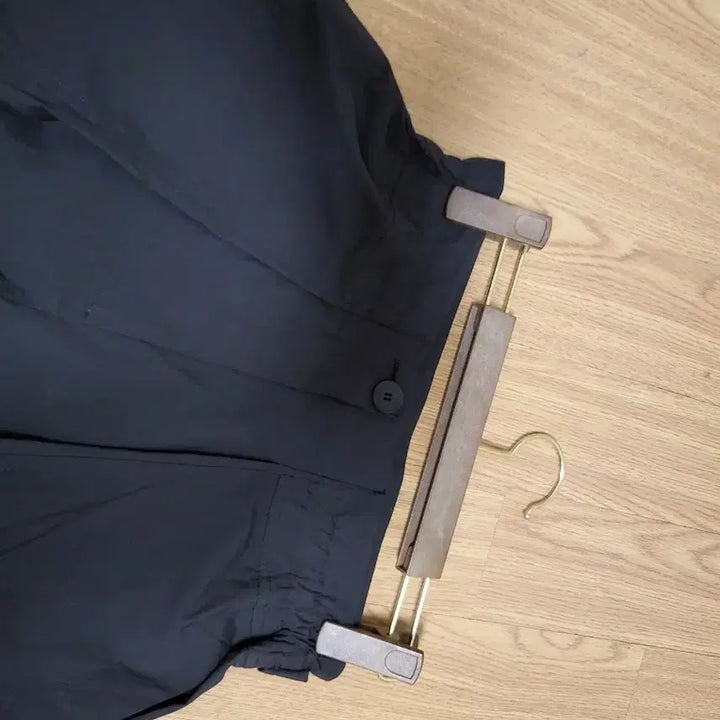 [BUNJANG] TIME Postmodern Black Culottes Pants / 타임 포스트모던 블랙 큐롯 팬츠