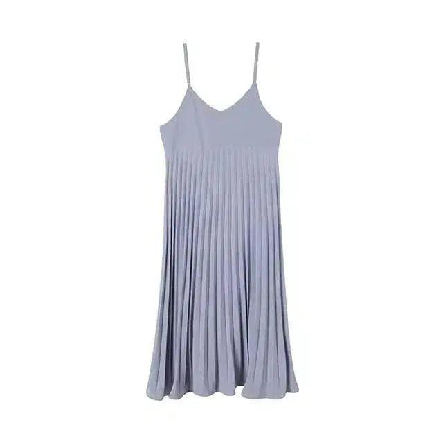 [BUNJANG] LAP Pleated Long Dress Purple / 플리츠 롱 원피스 보라색 LAP