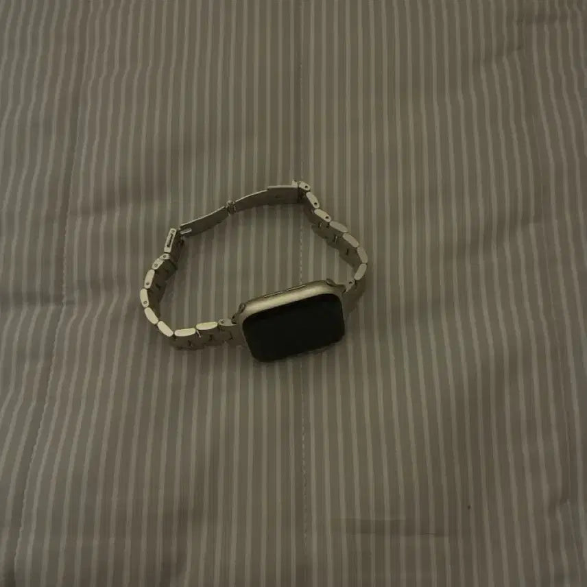 [BUNJANG] Apple Watch SE Silver Metal Strap / 애플워치se