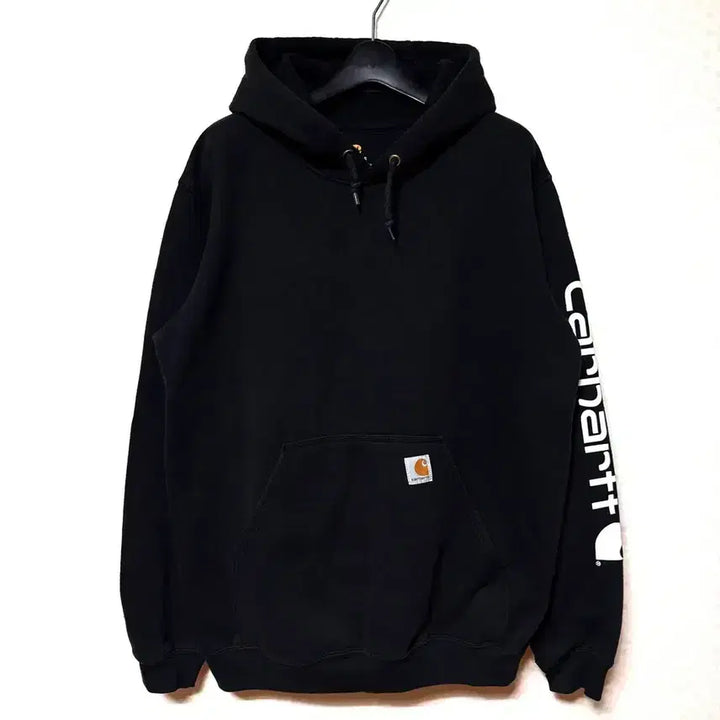 [BUNJANG] Carhartt Black Oversized Hoodie - Size S / [S,90]칼하트 후드티 블랙 오버핏 carhartt